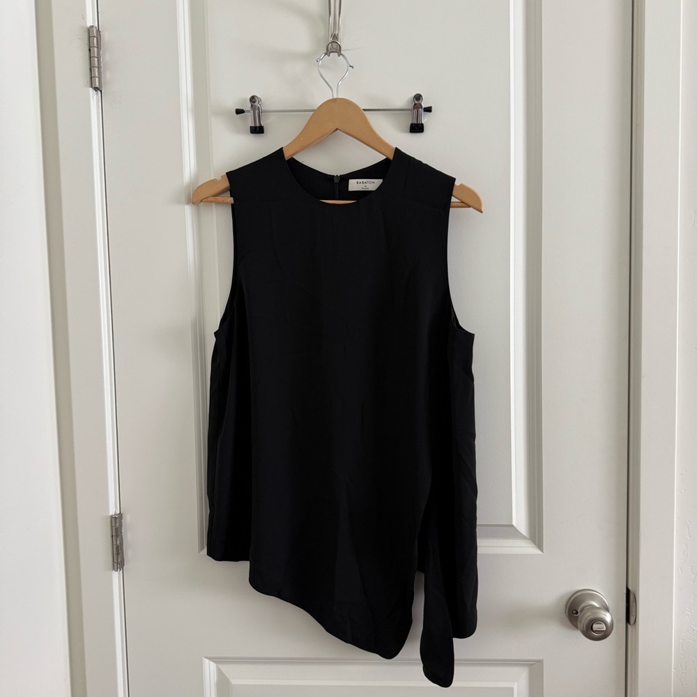Aritzia Babaton Hopkins Blouse - Black (M)